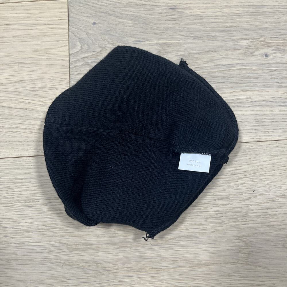 Norway Viking Knit Ski Hat Black - Picture 4 of 5